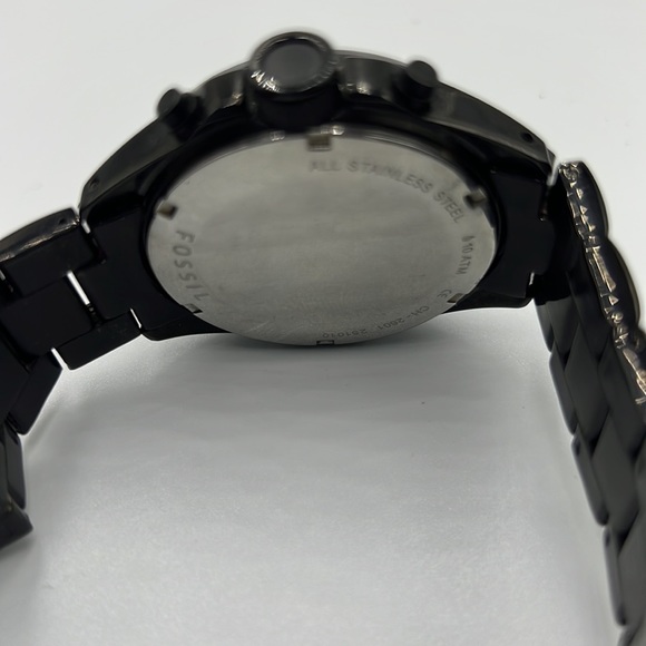 Fossil Black unisex watch - Picture 3 of 3